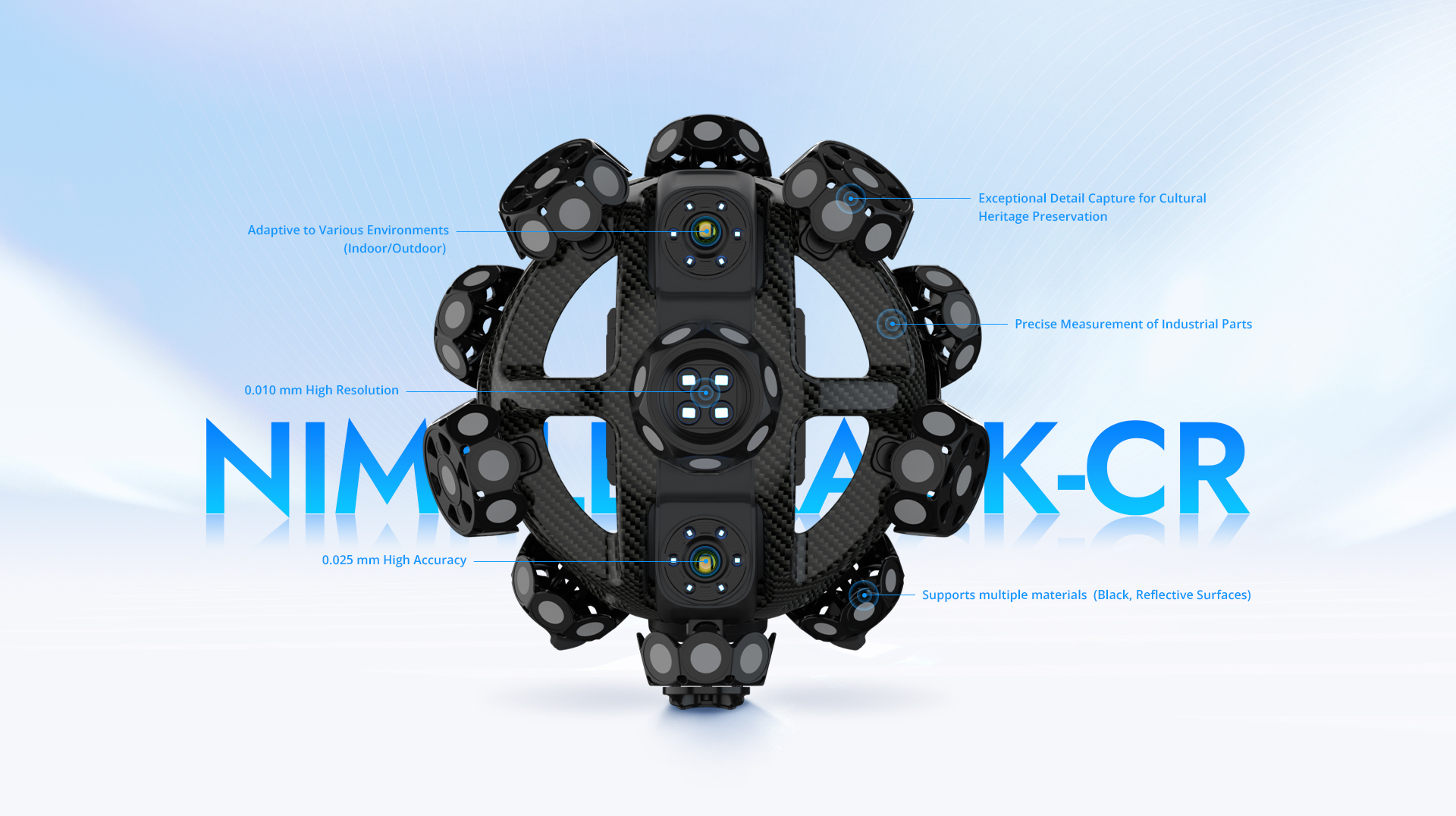 SCANOLOGY(Scantech) NimbleTrack-CR 측정 활용