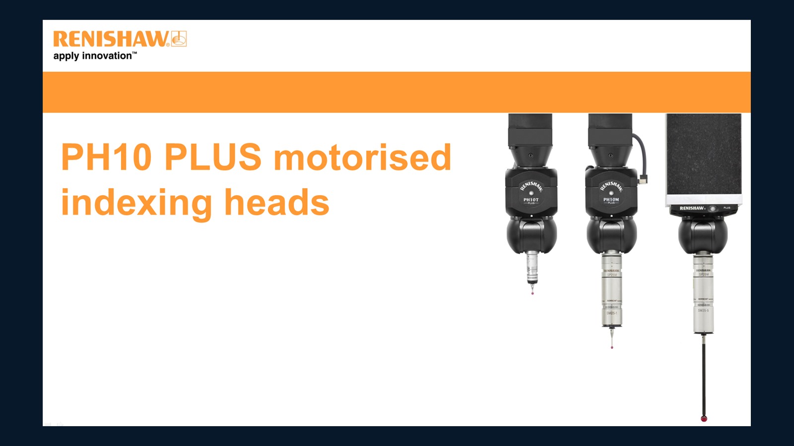 PH10 PLUS motorised indexing head 자료