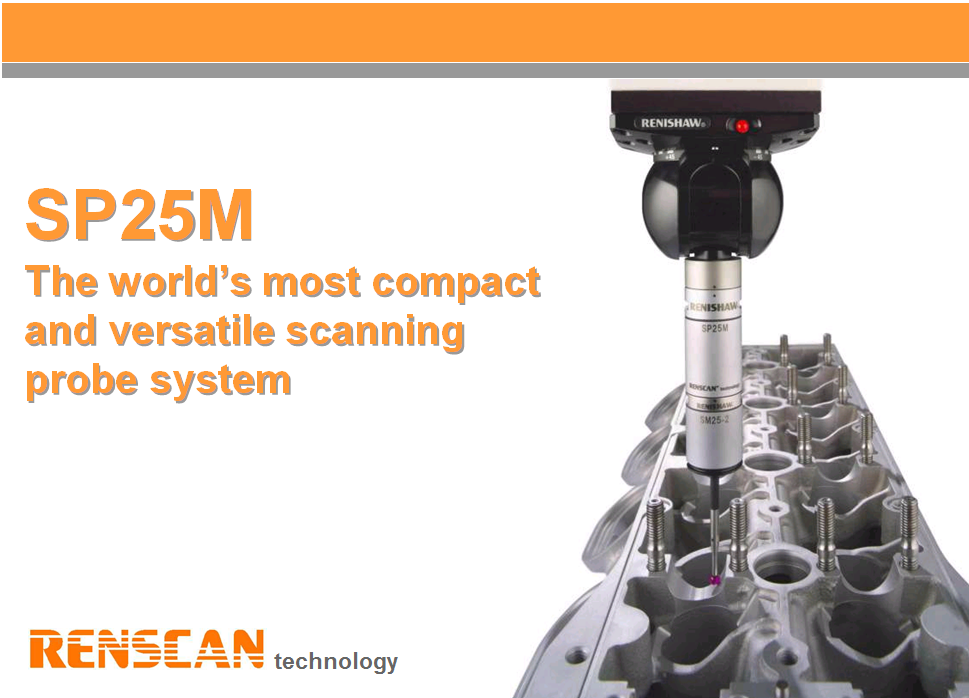 레니쇼(Renishaw) 3차원측정기용 SP25M 스캐닝 프로브 기술 자료